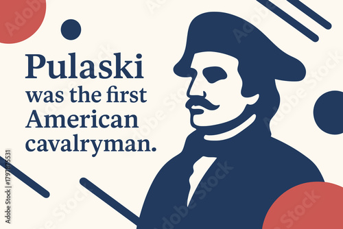 Kazimierz pulaski was the first american cavalryman historical illustration