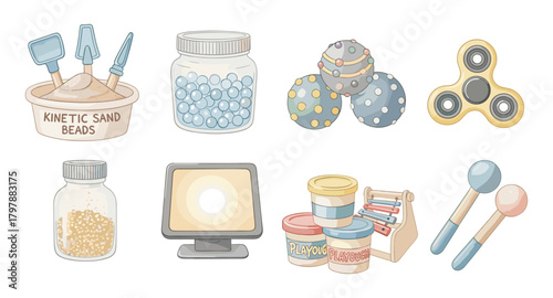 Playroom essentials: creative toys and tools for kids' development