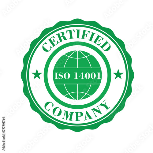 ISO 9001:2015 certified symbol vector illustration, Certified Company Certificate ISO 9001:2015, Quality Certificate, ISO mark certification, International organization for standardization logo vector