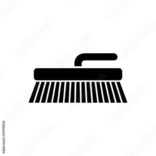 cleaning brush icon