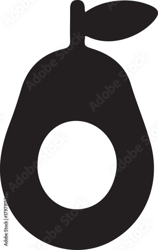 Avocado Half Icon: Healthy Fat, Superfood, and 