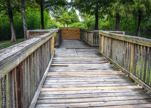Detour on the bridge! Nature trail bridge still out with repairs.