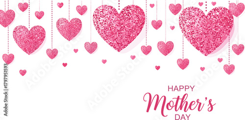 Sparkling Hearts for Mother's Day A Glittering Celebration of Love