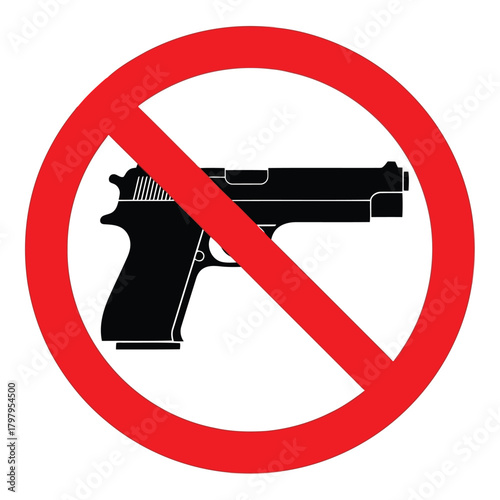 No gun sign