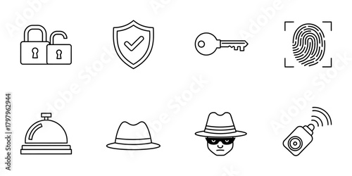 Security, access, and surveillance outline