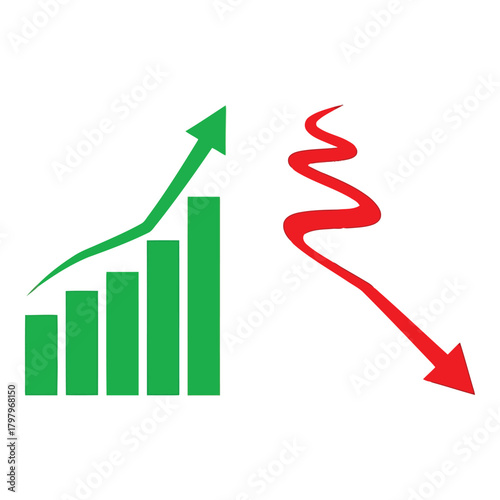Growth and decline charts