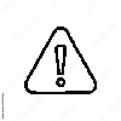 Attention sign showing warning concept or caution danger beware notification alert and risk idea design