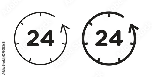 24 hrs icon