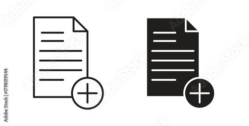 Add document icon
