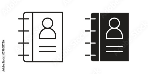 Address book icon