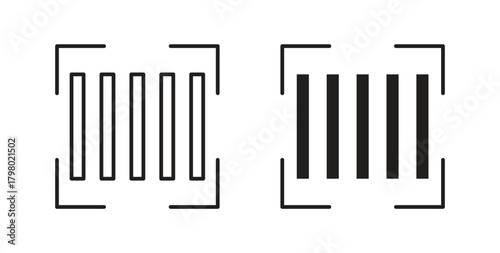 Barcode read icon