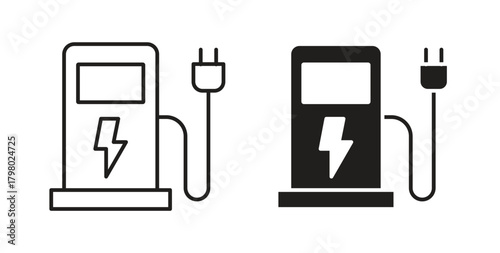 Charging station icon