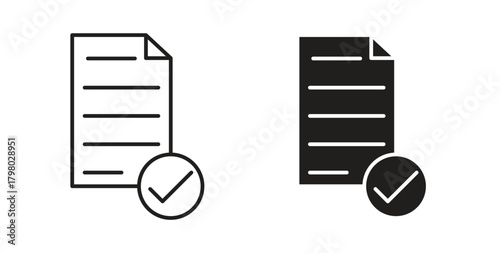 Document accept icon