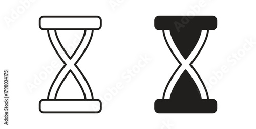 Hourglass end icon