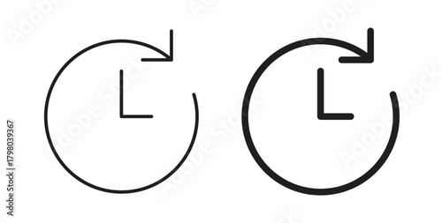 Past time icons for use web design,logo.Symbol illustration.