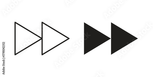 Rewind icons for use web design,logo.Symbol illustration.