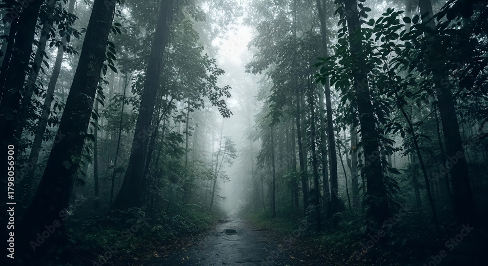 Obraz premium Bali Rainy Jungle Mood