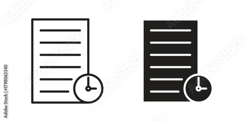 Timesheet icon