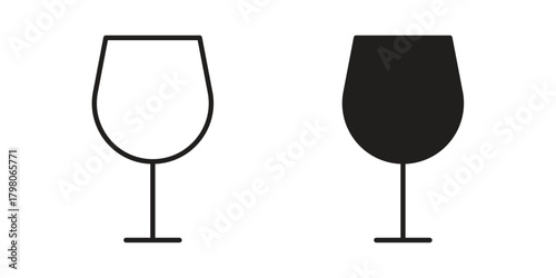 Wine glass icon