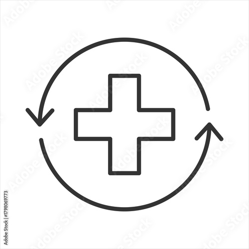 Recovery Outline Icon