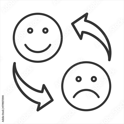 Coping Strategies Outline Icon