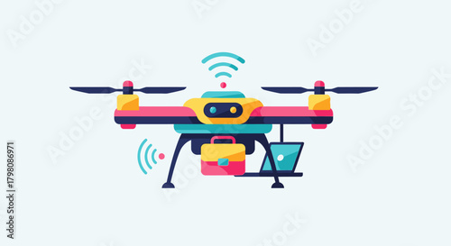 Modern Drone Technology for Business and Remote Operations.