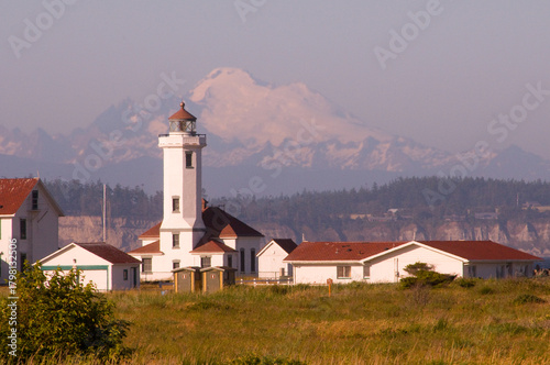 Lighthouse in Port Townsend, Washington State,, USA