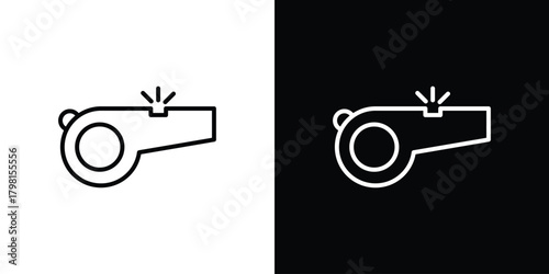 Whistle icon logotype designs. modern icon design set