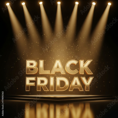 Black Friday Spotlight Promotion on Stage
