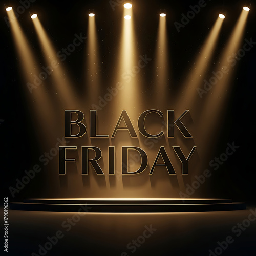 Black Friday Spotlight Promotion on Stage