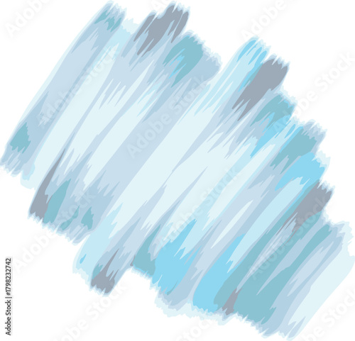 Watercolor brush stroke