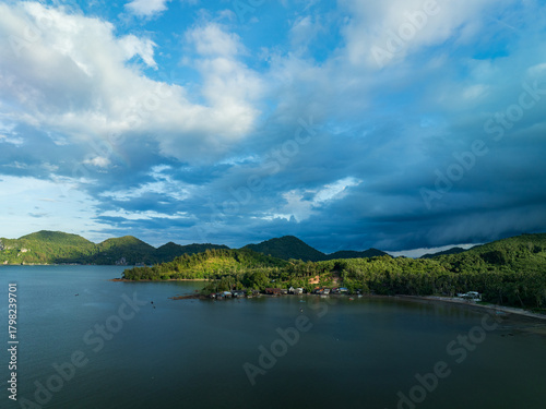 Wallpaper Mural Beatiful beach and coastline in Sawi district, Chomporn province in Thailand Torontodigital.ca