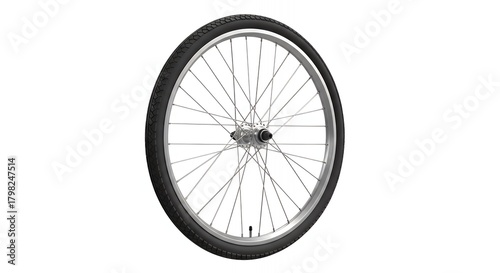 Front wheel of bicycle image