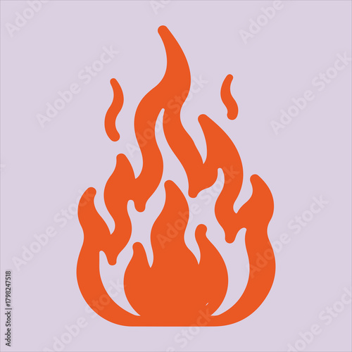 From Bible fire line art vector