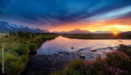 A Glimpse Of Nature S Majesty At Dusk