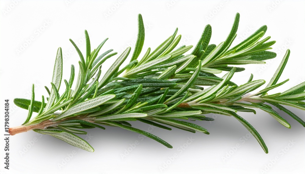 Fototapeta premium Rosemary Sprig Isolated On Transparent Background