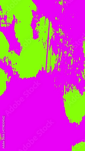 Abstract Organic Motion Shapes. Dynamic Pink and green Splash.