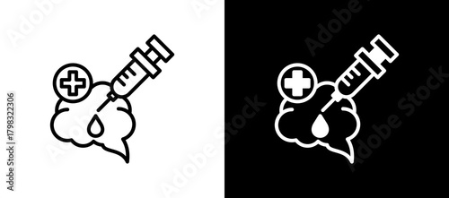 Anesthesiology linemixed icon