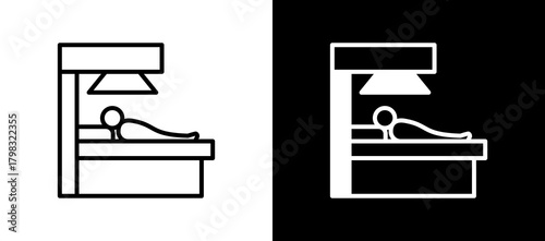 Radiotherapy linemixed icon