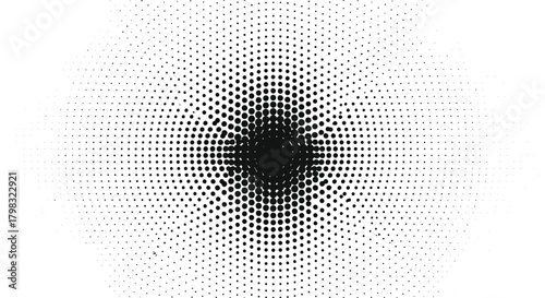 Hypnotic Gradient of Tiny Dots Creating a Mesmerizing Visual Effect