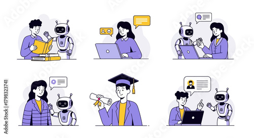 AI-Assisted Learning Humans and Robots in Education & Development