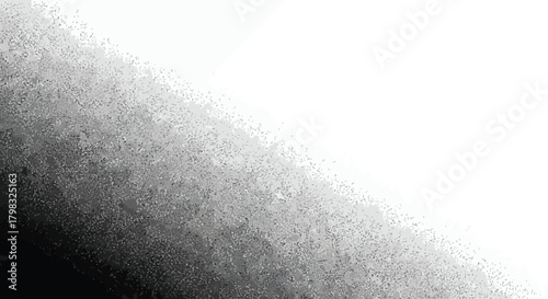 Abstract gradient background in shades of gray and white, blending textures for artistic effect and modern design