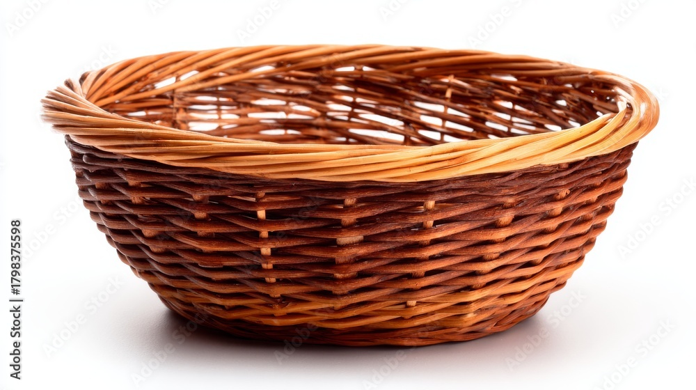 Obraz premium Basket on a white background