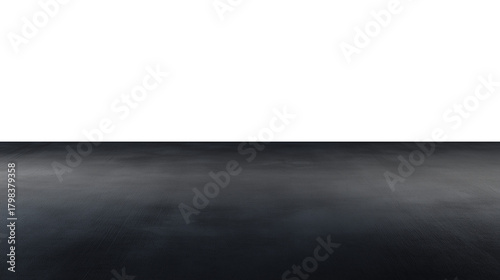 Tranquil seascape or lake view with overcast sky and reflective water