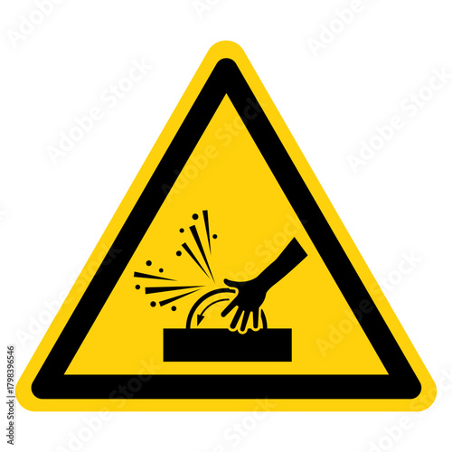 Moving Sandpaper On Sander Symbol Sign ,Vector Illustration, Isolate On White Background Label.EPS10