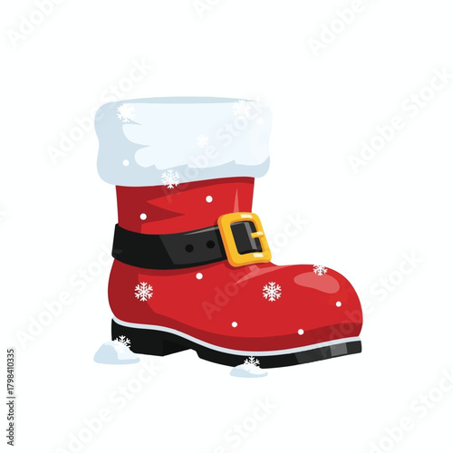 santa claus shoe