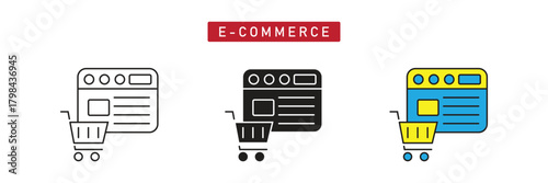 Quality Control Icon: Checkmark and Cross in Gear Symbol, Process Management and Regulation.