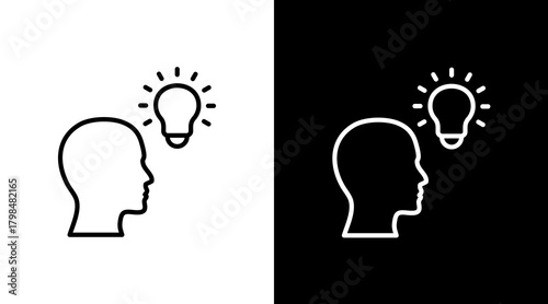 Motivation  White Icon Set Design