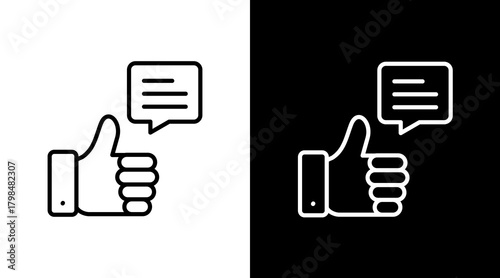 Advantage  White Icon Set Design