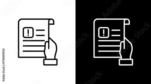 Intervention Design  White Icon Set Design